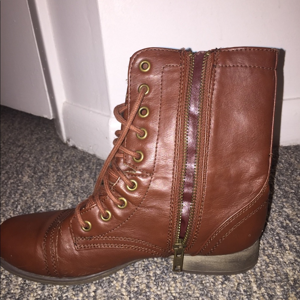 Brown boots